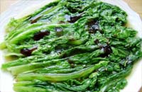 Lettuce in Oyster Sauce