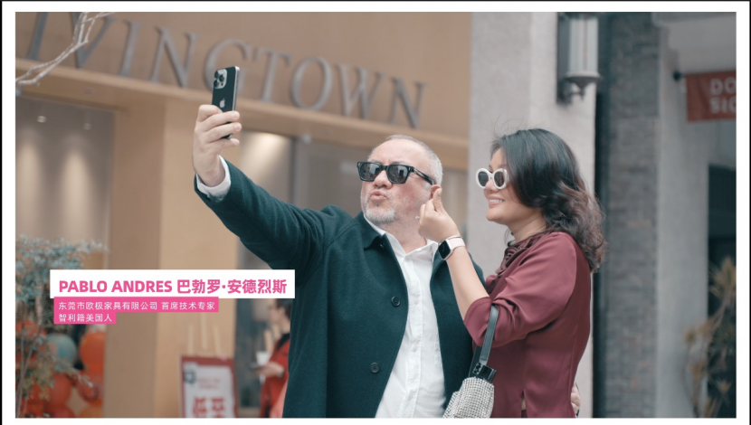 Dongguan's Spring Festival wins heart of Chilean-American designer