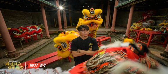 The super fantastic lion dancing