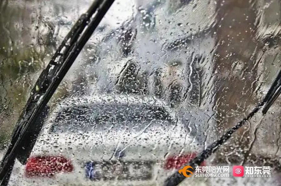 Continuous heavy rain is coming in Dongguan