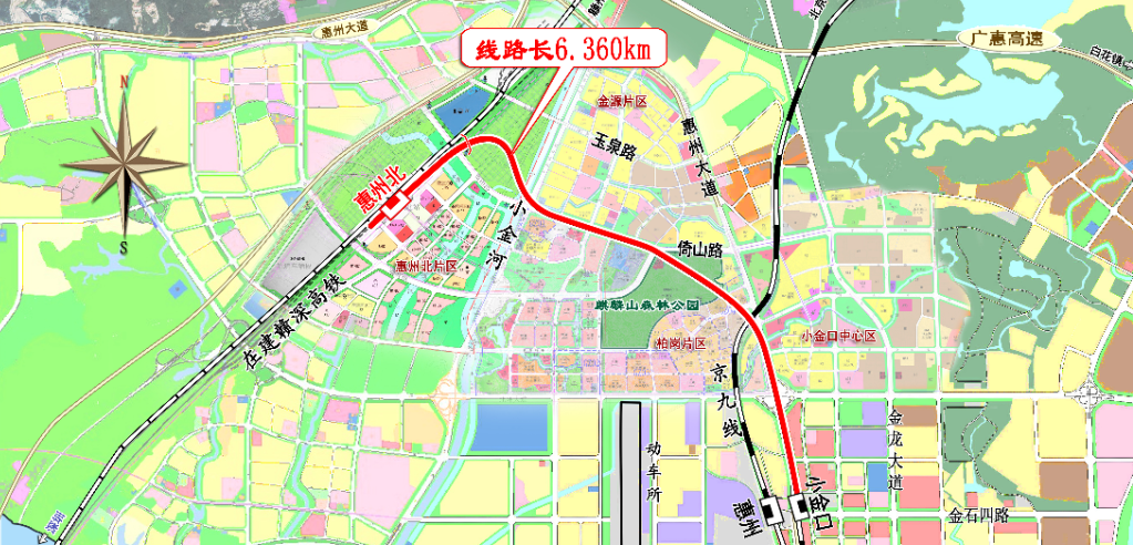 Dongguan-Huizhou Intercity Railway North Extension near completion